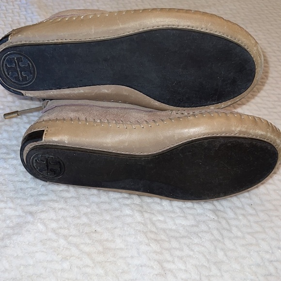 Tory Burch Women’s Tan  Suede and Leather Size 7.5
Sherpa lined Warm - Picture 6 of 9